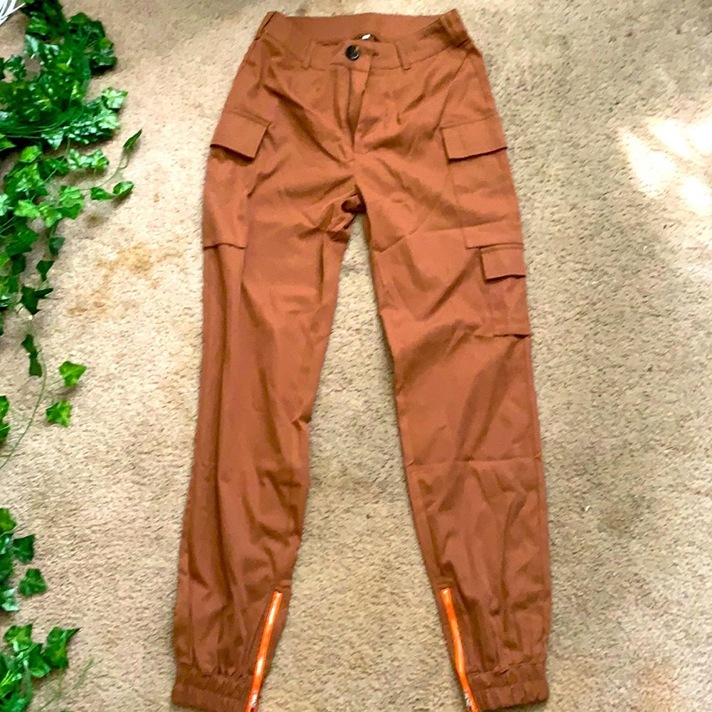 Brown Shein cargo pants